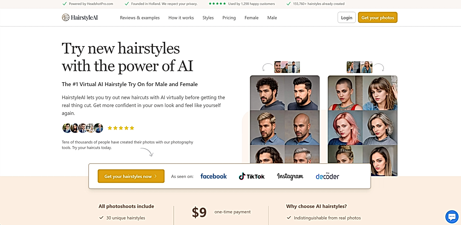 HairstyleAI featured