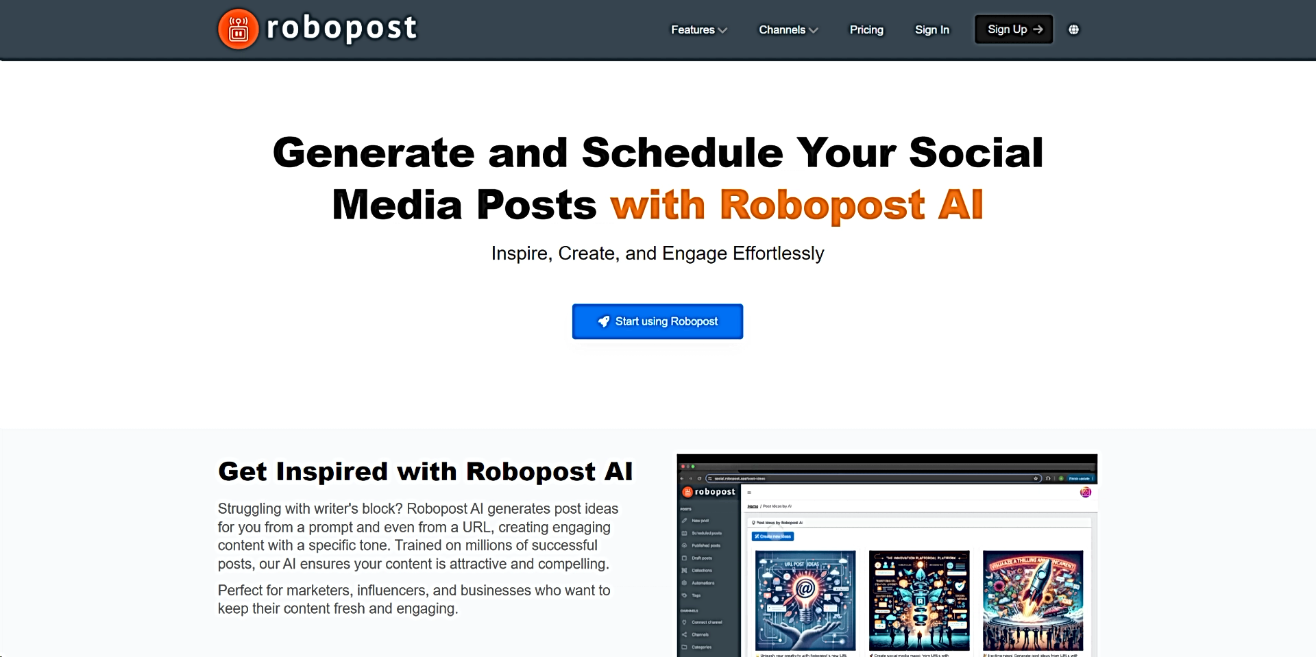 Robopost AI featured